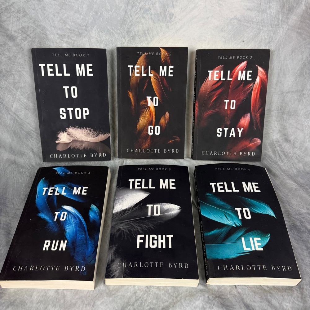 Tell Me Series Books 1-6 Charlotte Byrd Romance Suspense Paperback Set